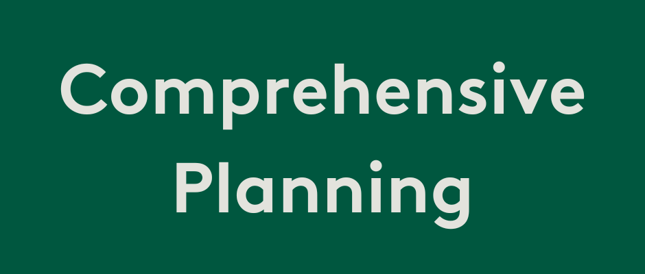 Comprehensive Planning Button